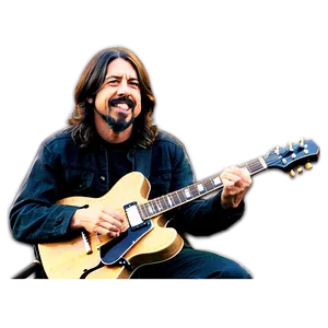 Dave Grohl Foo Fighters Png Dgd PNG image