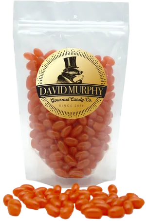 David Murphy Gourmet Jelly Beans Packaging PNG image