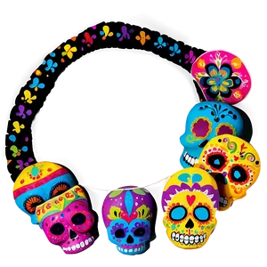 Day Of The Dead Diy Decorations PNG 06112024