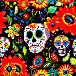 Day Of The Dead Family Gatherings PNG Bol47