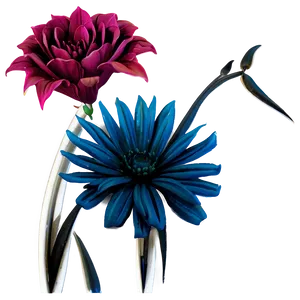 Day Of The Dead Flowers PNG 88