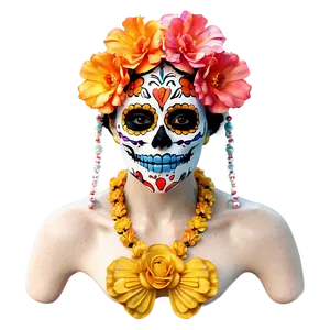 Day Of The Dead History And Meaning Png Bxd PNG image