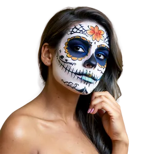 Day Of The Dead Makeup Tutorial PNG 06112024