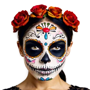 Day Of The Dead Makeup Tutorial Png 34 PNG image