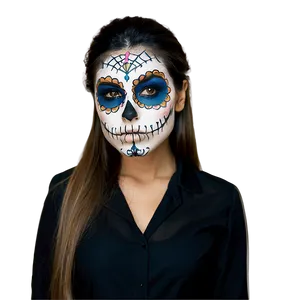 Day Of The Dead Makeup Tutorial Png 86 PNG image