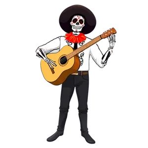 Day Of The Dead Mariachi Png Uvu25 PNG image