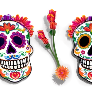 Day Of The Dead Mariachi PNG Vfe33