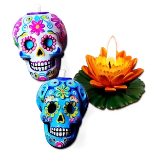 Day Of The Dead Ofrendas PNG Rbe28