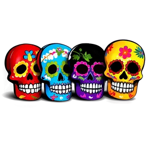 Day Of The Dead Parade PNG 1