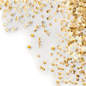 Dazzling Gold Confetti PNG 05252024 PNG