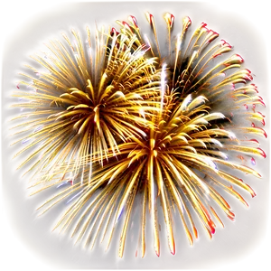 Dazzling Gold Fireworks Display Png Why PNG image