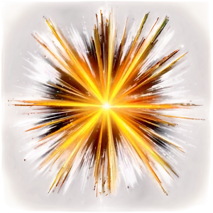 Dazzling Light Burst PNG 4
