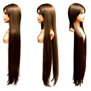 Dazzling Long Hair PNG Oqs8 PNG
