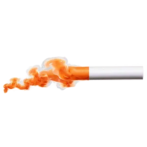 Dazzling Orange Smoke Silhouette PNG Rpu PNG