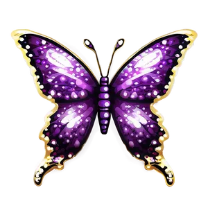 Dazzling Purple Butterfly Png 05232024 PNG image