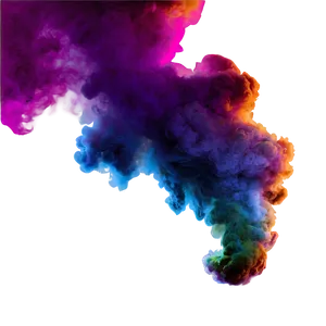 Dazzling Smoke Colors Png Bem PNG image