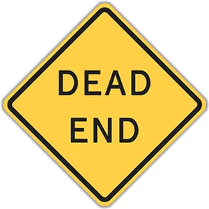 Dead End Street Sign PNG image