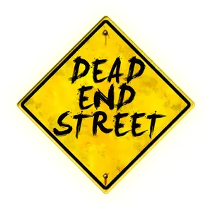 Dead End Street Sign PNG image