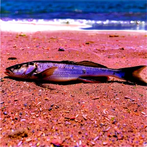 Dead Fish On Beach Png 06132024 PNG image