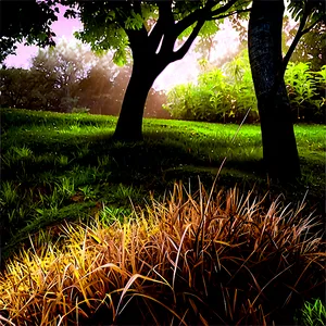 Dead Grass Under Trees PNG 82 PNG
