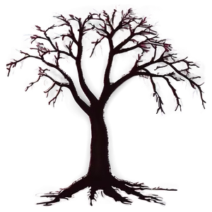 Dead Tree Silhouette Clipart PNG 05252024 PNG