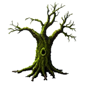 Dead Tree With Moss PNG Jgc8 PNG