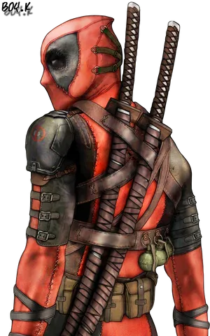 Deadpool Artistic Portrait