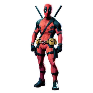 Deadpool Casual Outfit PNG 32