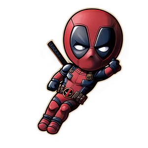 Deadpool Chibi Art Png 05212024 PNG image