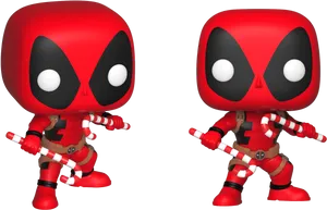 Deadpool Funko Pop Figures PNG