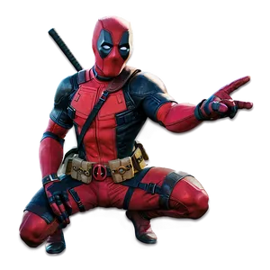 Deadpool Funky Dance Move PNG 78