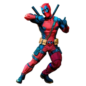 Deadpool Funky Dance Move PNG Xki