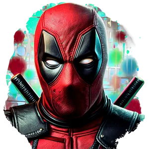 Deadpool Graffiti Art PNG Ymb
