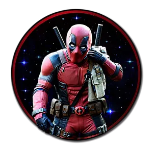 Deadpool In Space Suit PNG Qve13 PNG