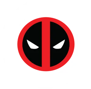 Deadpool Logo Graphic PNG image