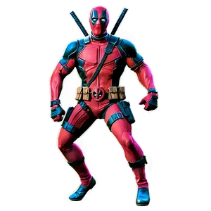 Deadpool Retro 80s Style PNG 71 PNG