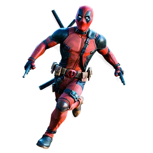 Deadpool Running Action PNG 05212024 PNG