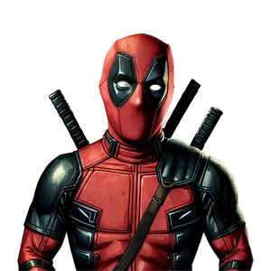 Deadpool Vintage Comic Cover Png Ejh65 PNG image