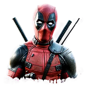 Deadpool Watercolor Art Png Irq PNG image