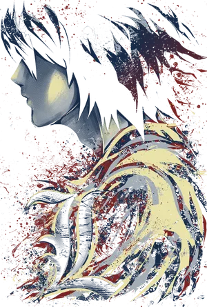 Death Note Abstract Art PNG image