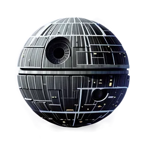 Death Star Design PNG 05252024