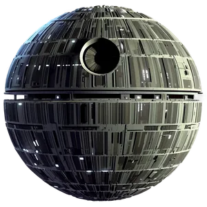 Death Star Design PNG Nak55