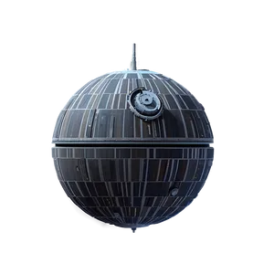 Death Star In Orbit PNG 05252024
