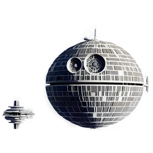 Death Star Megastructure PNG Wvl