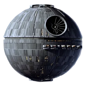 Death Star Orbital Station PNG 05252024
