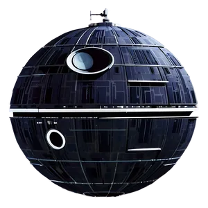 Death Star Orbital Station PNG 05252024