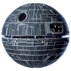 Death Star Planetary Fortress PNG Mgt PNG