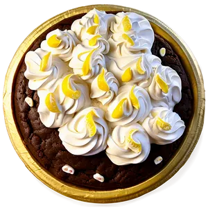 Decadent Brownie Pie PNG 05232024