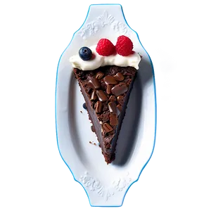 Decadent Brownie Pie PNG Ypl53