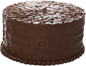 Decadent Chocolate Cake Dessert PNG image